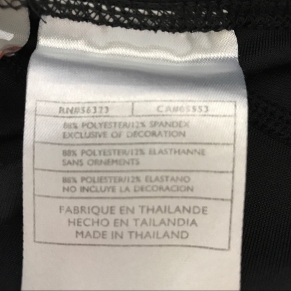 Nike Black Crop Capri Active Leggings Medium - Picture 7 of 11